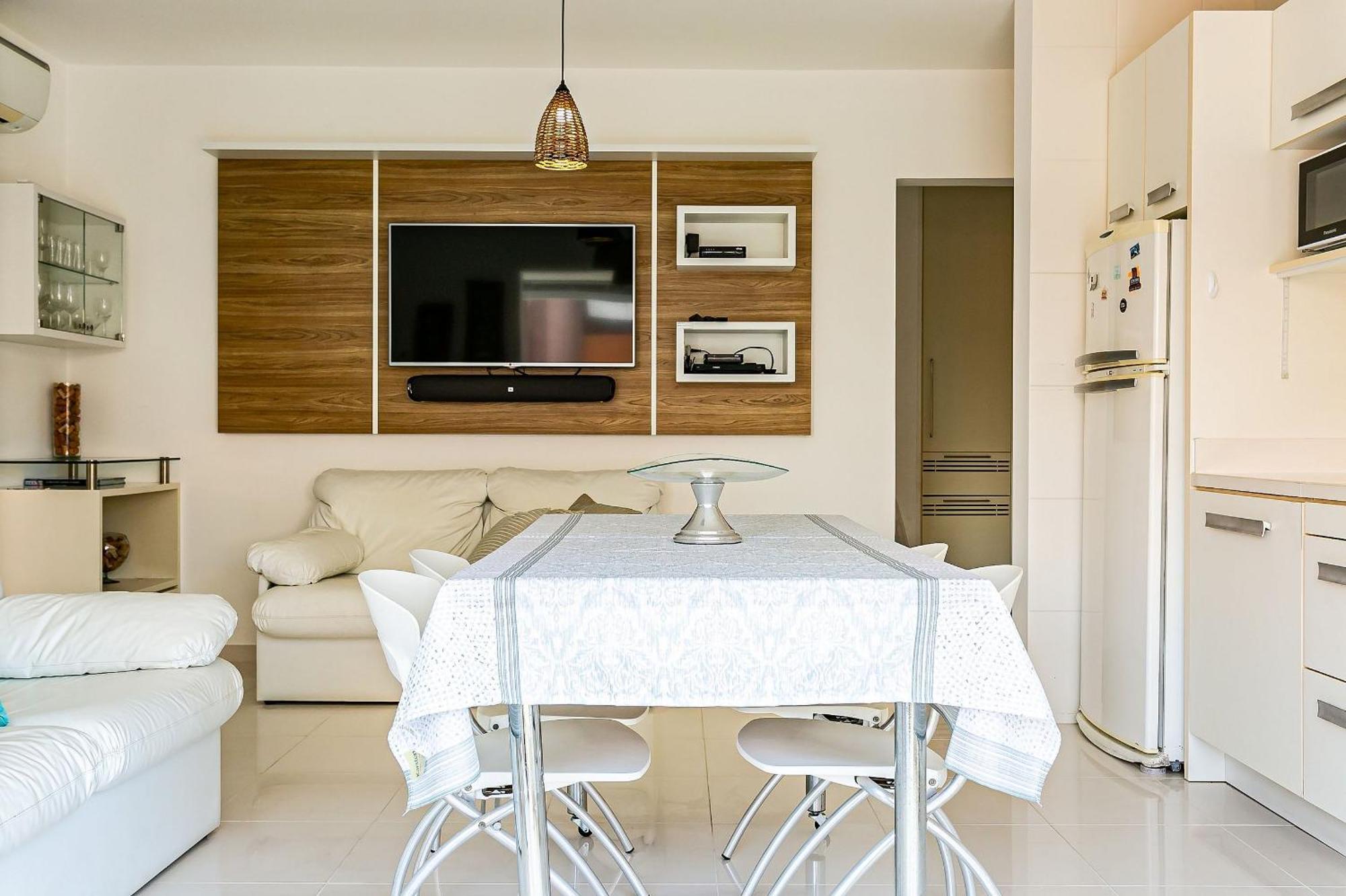 Apto C/ Sacada No Open Shopping Jurere Ibi307 Apartment *