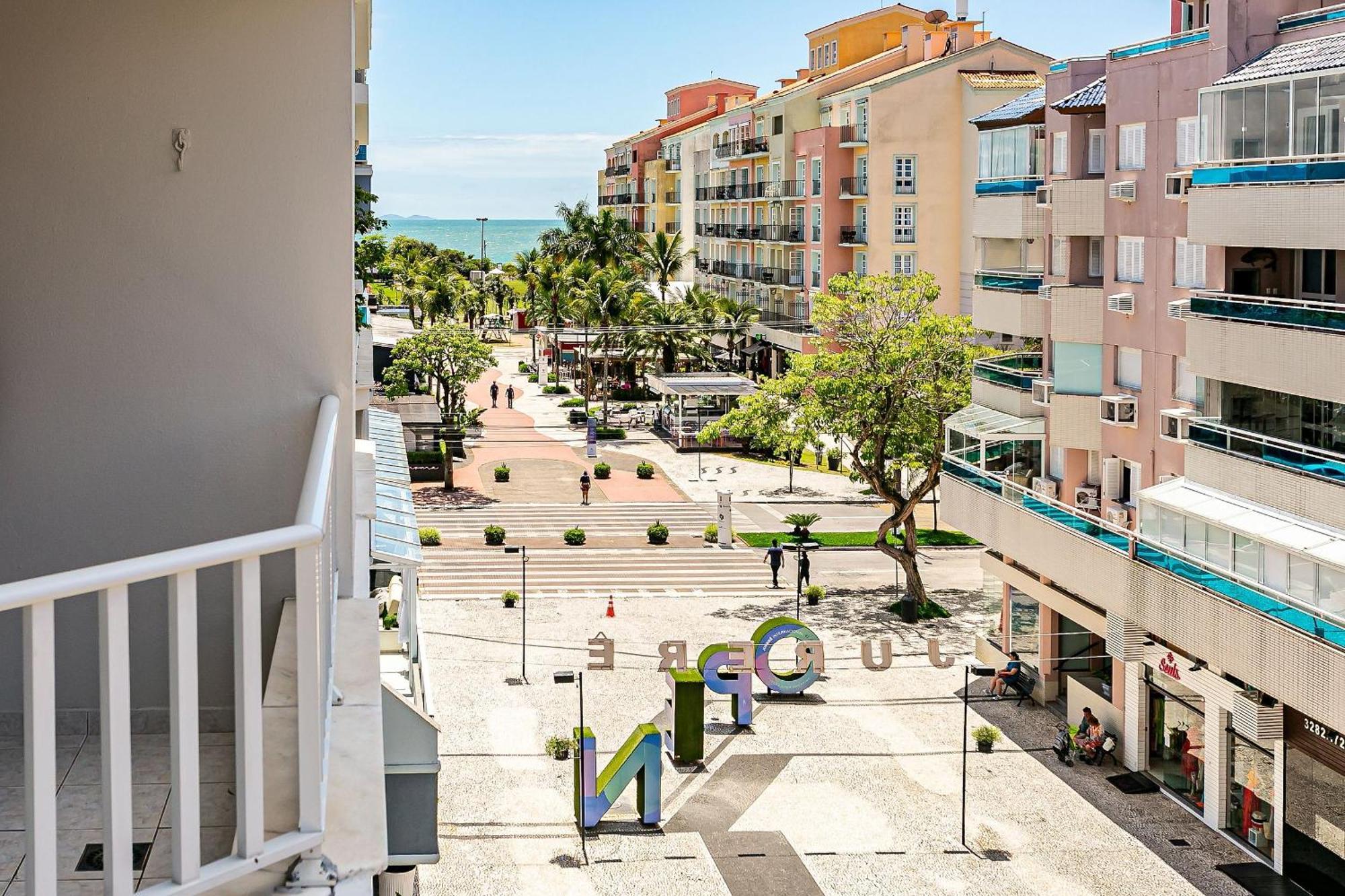 Apto C/ Sacada No Open Shopping Jurere Ibi307 Apartment *